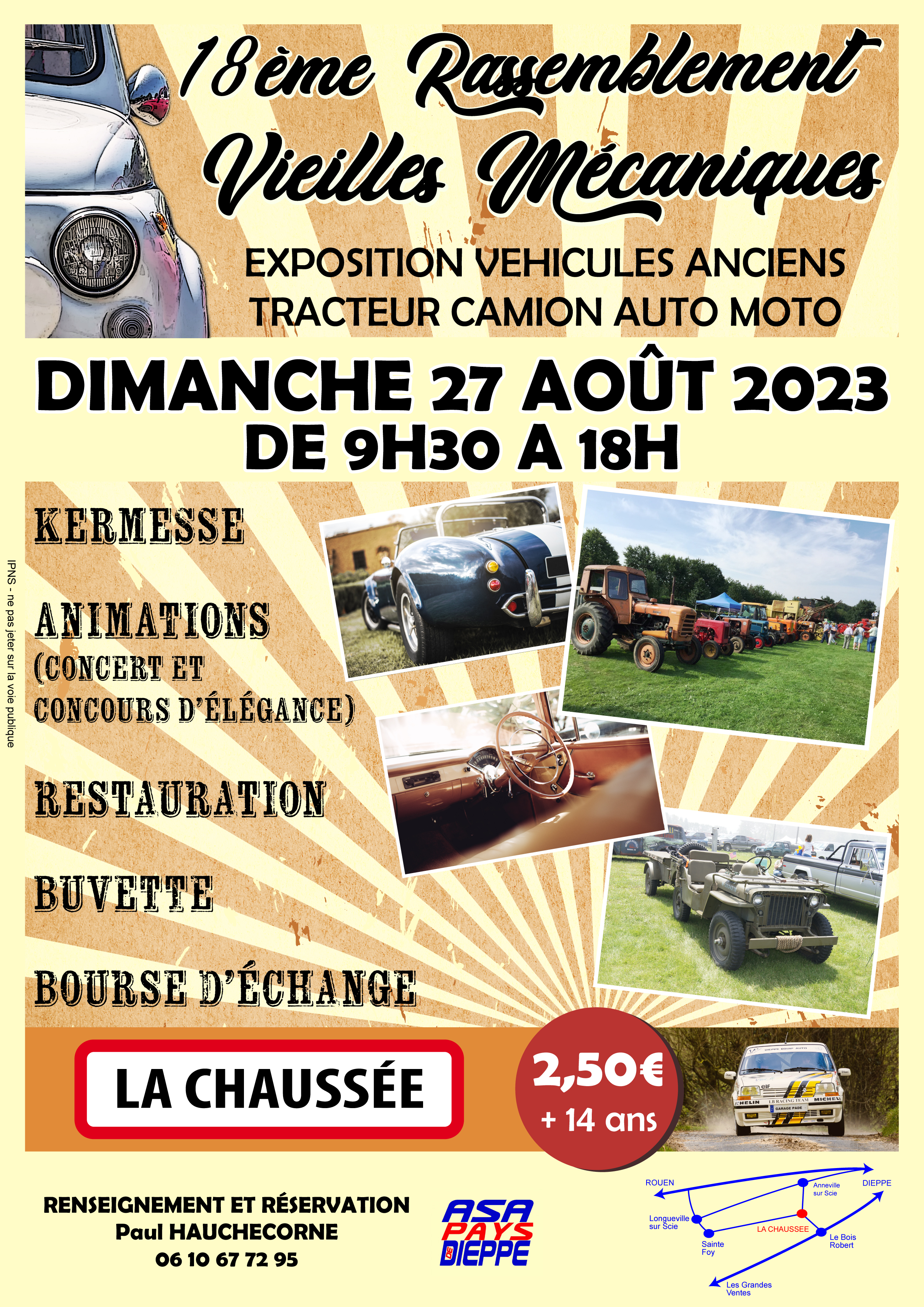 affiche vieilles mecaniques 2023